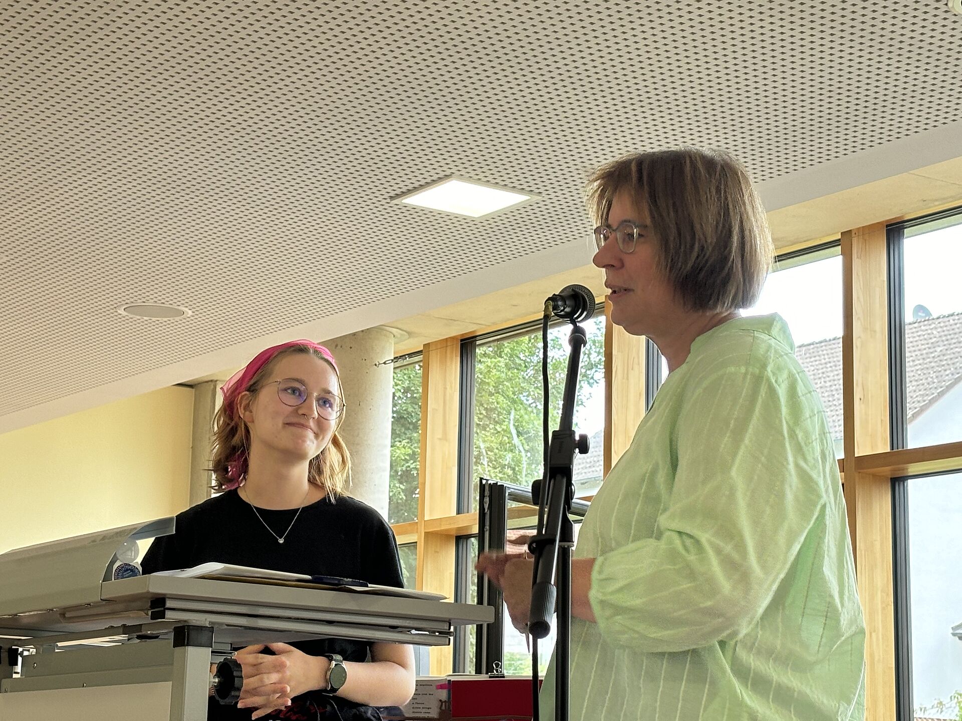 Frau Bittner wird geehrt