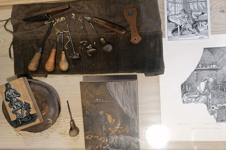 Werkzeug im Dürermuseum